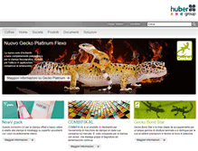 Tablet Screenshot of hubergroup.it